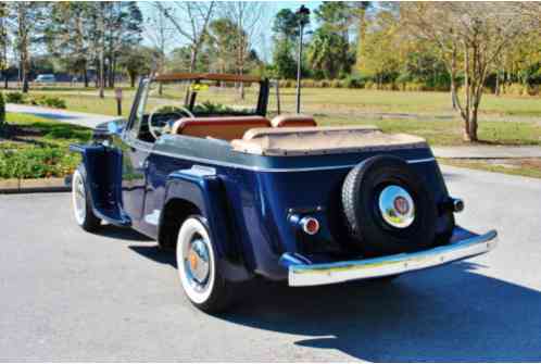 1949 Willys Jeepster Convertible Beautiful Restoration! Documented!