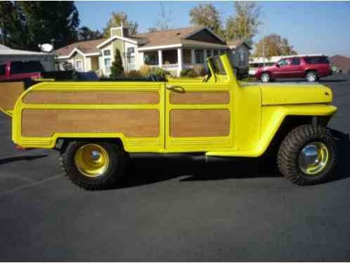 Willys Station Wagon wood (1949)