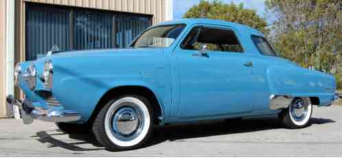 1950 Studebaker Champion, Starlight Coupe, 2 door chrome