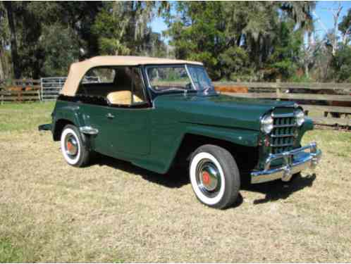 1950 Willys Jeepster Chrome