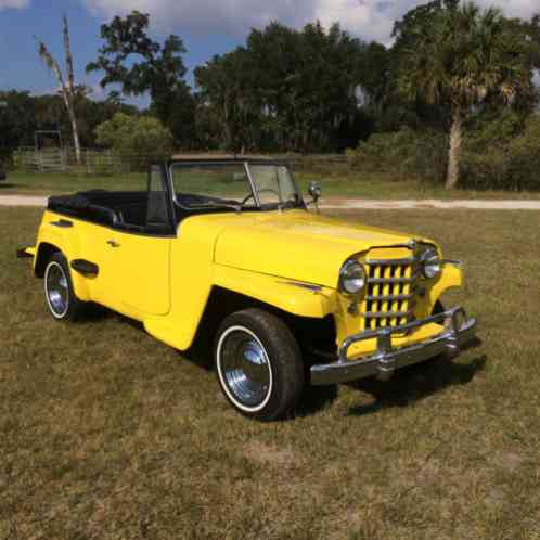 1950 Willys Jeepster Chrome