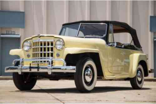 1950 Willys Jeepster Convertable