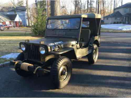 1951 Willys M38 Military