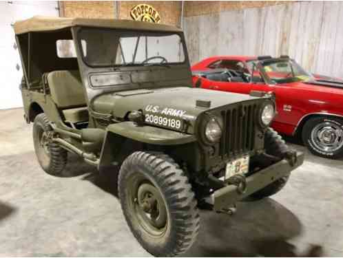 Willys Other MC38 M38 4x4 army jeep (1951)