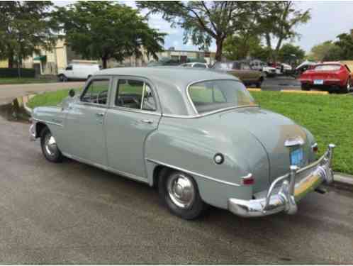 1952 Plymouth Cranbrook 4 Door Sedan