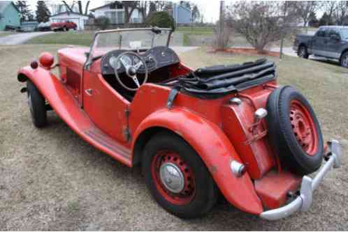 1953 MG T-Series Roadster Convertible