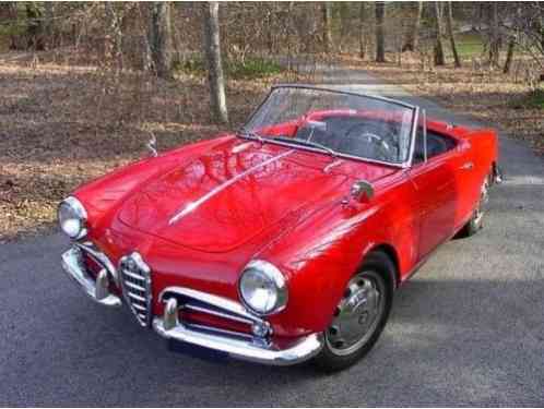 1956 Alfa Romeo Spider