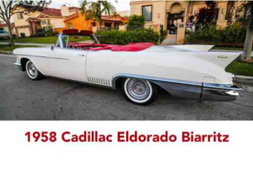 1958 Cadillac Eldorado Convertible