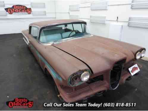 Edsel Corsair Hardtop Missing Motor (1958)