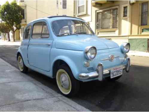 1958 Fiat 500 Nuova 500 America