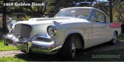 1958 Studebaker GOLDEN HAWK 2DR HARDTOP