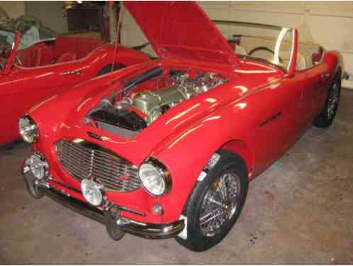 Austin Healey 3000 Tan w/Red (1959)