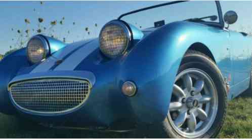 1959 Austin Healey Sprite black leather