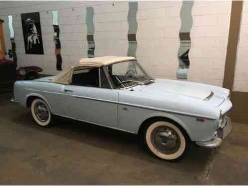 1959 Fiat 1200 cabriolet Vetture Speciale