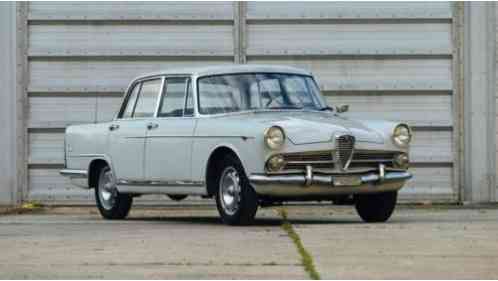 1960 Alfa Romeo Other 2000 Berlina