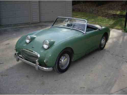 1960 Austin Healey Sprite green