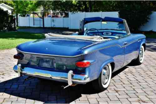 1960 Studebaker Convertible V-8 Automatic A/C