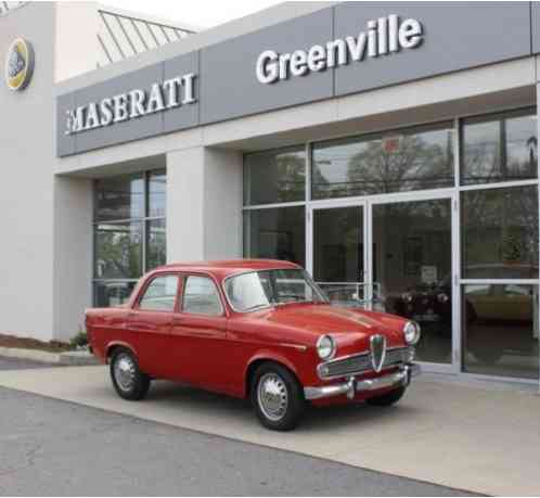 Alfa Romeo Giulietta TI (1961)