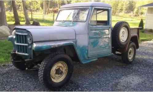 Willys Pickup Barnfind (1962)