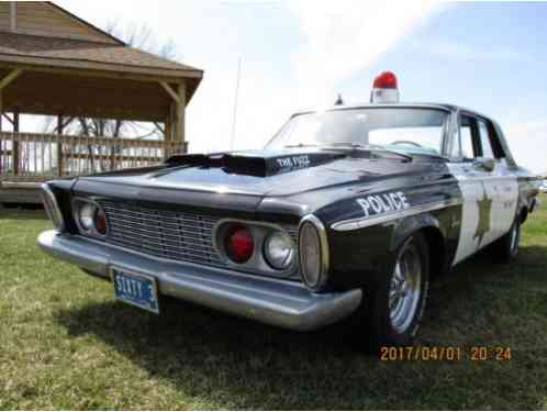 1963 Plymouth Fury Police package