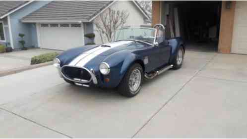 Shelby ac cobra Black leather (1965)