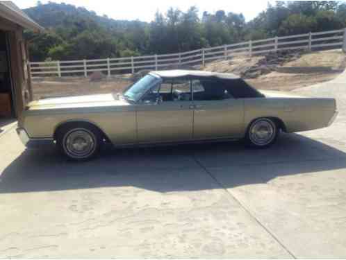 1967 Lincoln Continental convertable