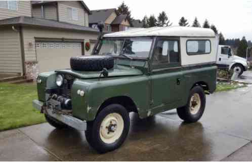 1968 Land Rover Other 2DR removable hardtop