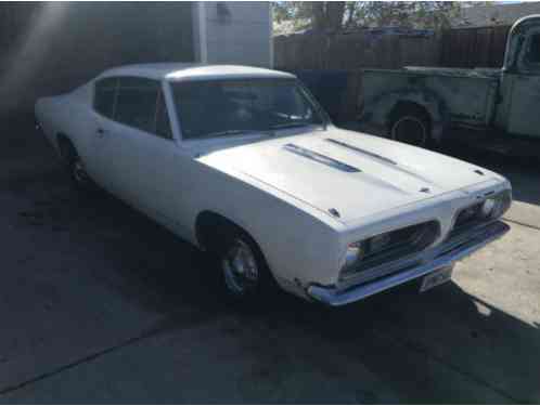 Plymouth Barracuda 2 door fast back (1968)