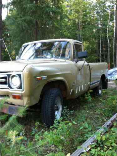 International Harvester Pickup (1969)