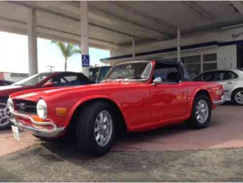 1969 Triumph TR-6 TR-6