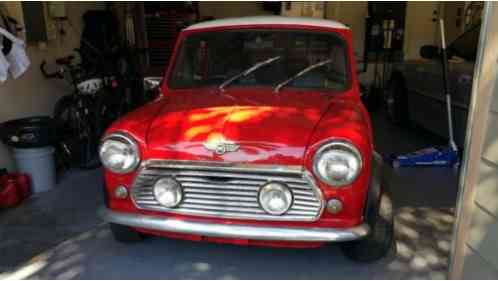 1970 Mini Classic Mini panel wagon