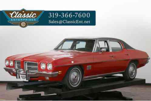 Pontiac Le Mans Original Numbers (1971)