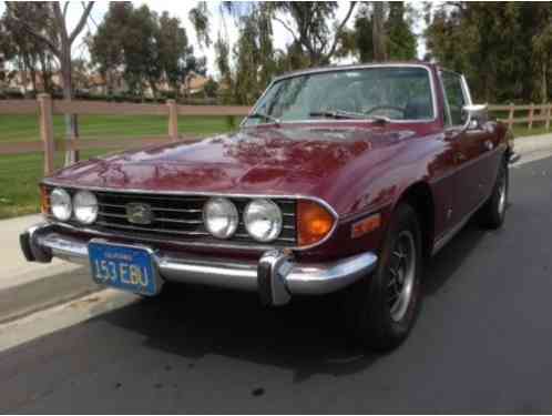 Triumph Stag Mk1 Convertable (1971)