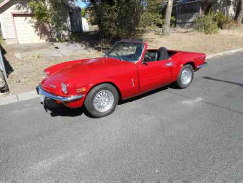 Triumph Spitfire Sports Car (1972)