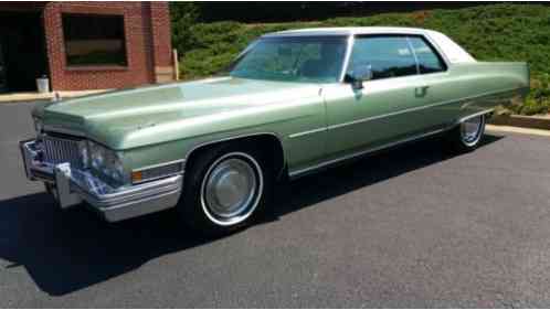 1973 Cadillac DeVille Base Hardtop 2-Door