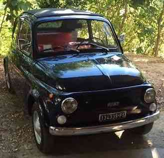 Fiat 500 Convertible, 2-door (1973)