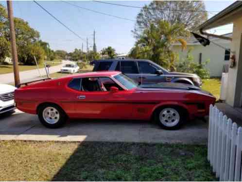 Ford Mustang red/blk (1973)