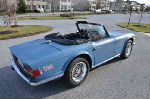 1973 Triumph TR-6 Convertible