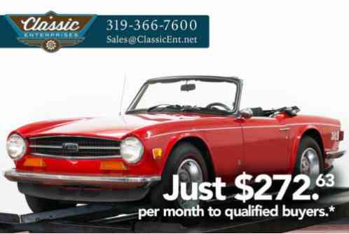 Triumph TR-6 Roadster 4 Speed (1973)