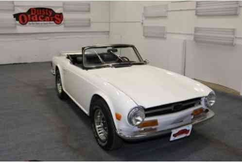 1973 Triumph TR-6 Runs Drives Body Int Vgood 2. 5L I6 4 spd manual