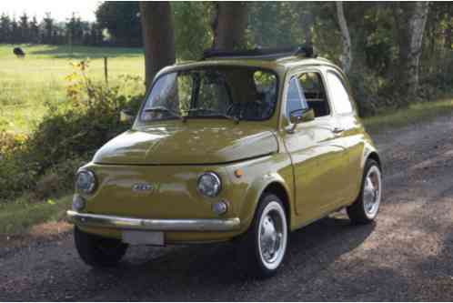 Fiat 500 2 door cabrio (1974)