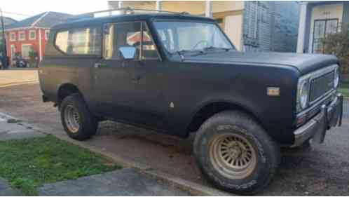 1974 International Harvester Scout 2 Door