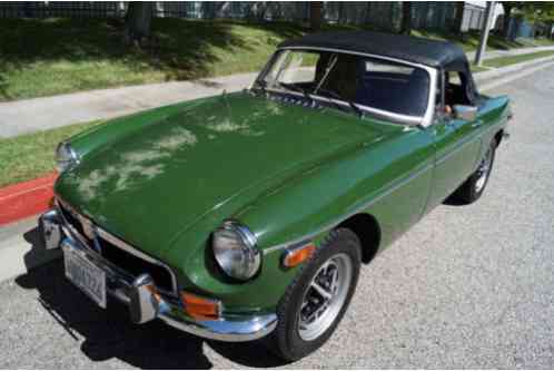 MG MGB CHROME BUMPER RESTORED CAR! (1974)