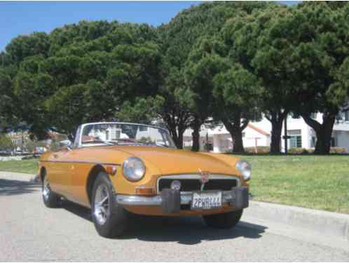 MG MGB Matching Numbers MGB (1974)