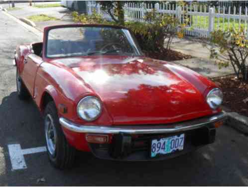 Triumph Spitfire BLACK (1974)