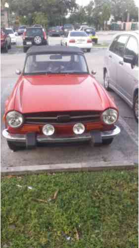 Triumph TR-6 Base Convertible (1974)