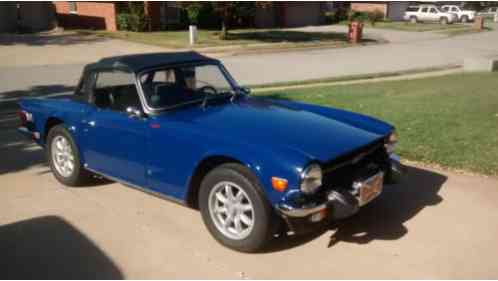 Triumph TR-6 Base Convertible (1974)