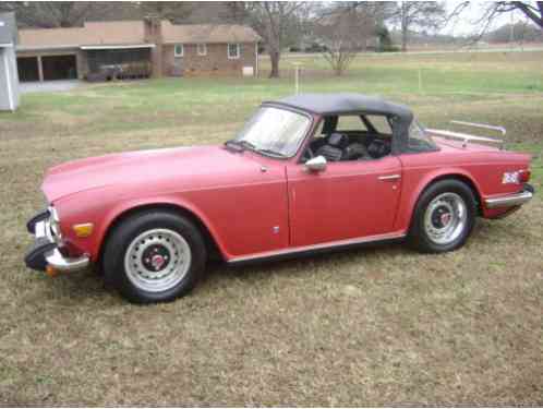 1974 Triumph TR-6 Conv