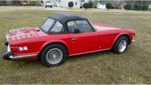 Triumph TR-6 Red (1974)