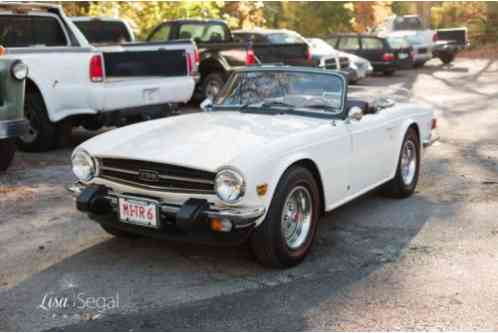 Triumph TR-6 White (1974)